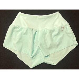 Gymshark Speed Shorts Womens Small Bright Turquoise Running Athletic Gym